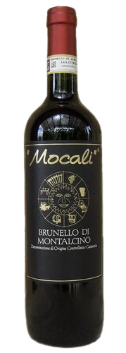 bottle image of mocali brunello di montalcino 2012 vintage red wine from tuscany italy available from navigli wines australia