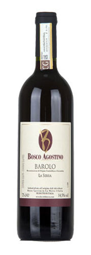 bottle image of bosco agostino barolo la serra docg red wine from piedmont italy imported by navigli wines australia