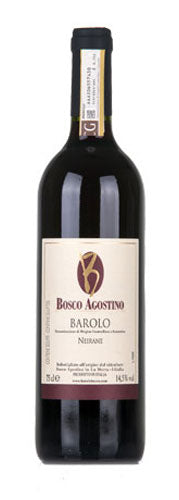     bottle image of bosco agostino barolo neirane red wine from piedmont Italy available from navigli wines australia