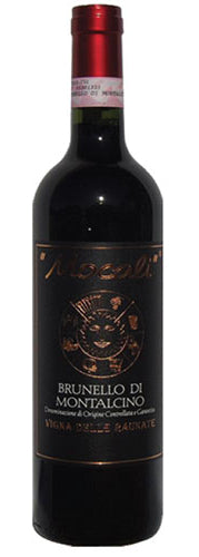 bottle image of mocali brunello di montalcino vigna raunate 2013 red wine from tuscany italy available in australia from navigli wines