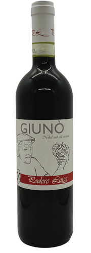 bottle image of podere luisa chianti riserva giuno organic red wine from tuscany italy available in australia from navigli wines 