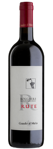 bottle image of guado al melo rute bolgheri rosso red wine from tuscany italy imported by navigli wines australia